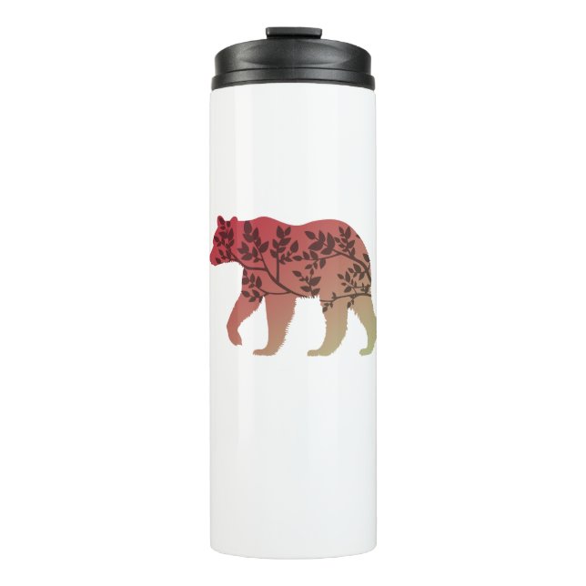 Bear Tree Thermal Tumbler (Front)