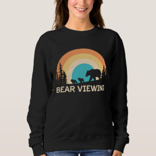 Bear Viewing in Zoo National Park or Alaska Cruise Sweatshirt