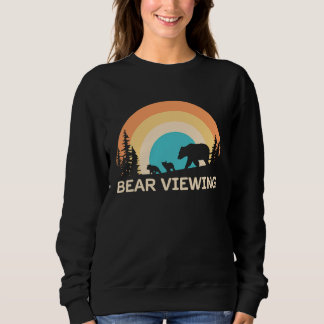 Bear Viewing in Zoo National Park or Alaska Cruise Sweatshirt