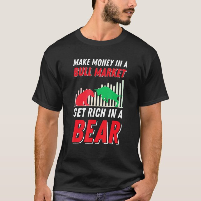 Bear Vs Bull T-Shirt (Front)