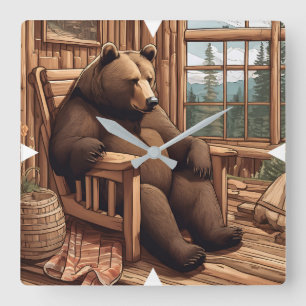 Bear Wall Clock
