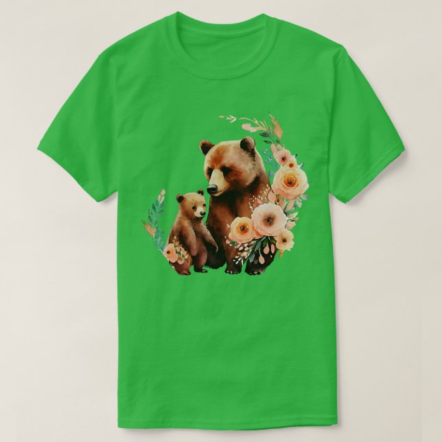 Bear with baby T-Shirt (Design Front)
