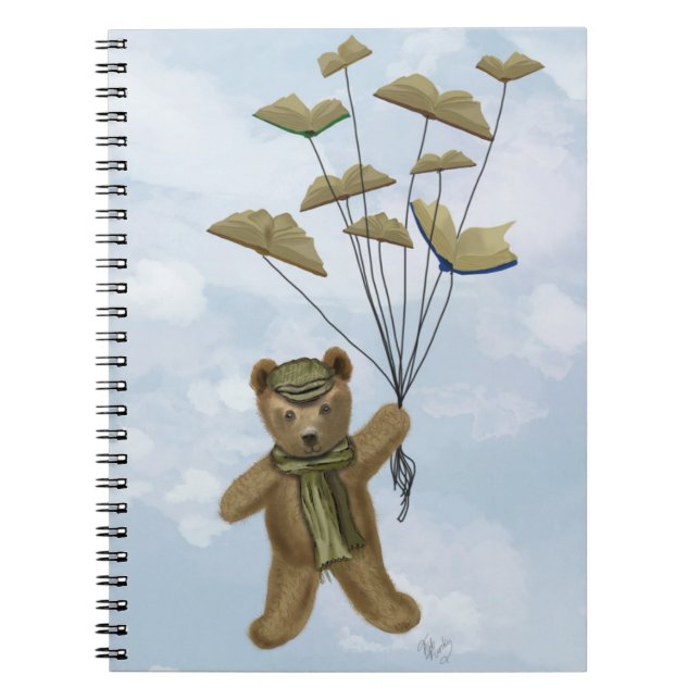 Bear with Book Butterflies 2 (Front)