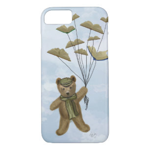 Bear with Book Butterflies 3 Case-Mate iPhone Case