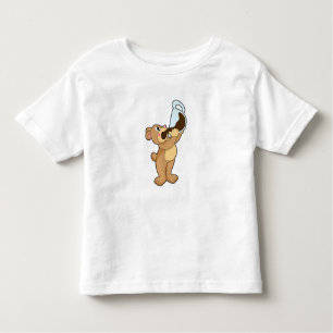Bear with Coffee Cup Toddler T-Shirt