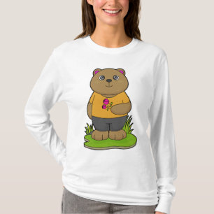 Bear with Flowers T-Shirt
