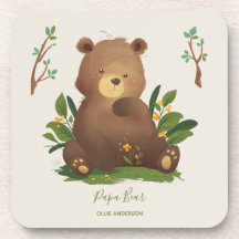 Bear • Woodland Forest Animal Rustic Illustration