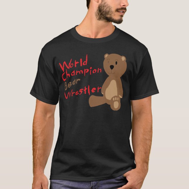 Bear Wrestler T-Shirt (Front)