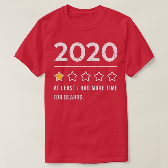 Beard 2020 T-Shirt (Design Front)
