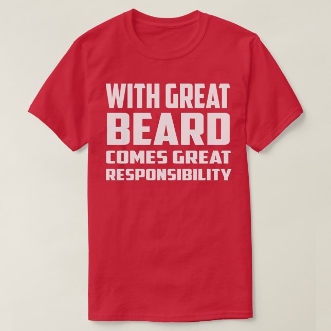 beard 28 T-Shirt (Design Front)