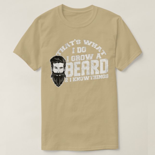 Beard 8 T-Shirt (Design Front)