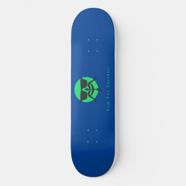 Beard & Arrow Skateboard (Front)