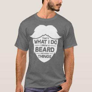 Beard bearded bearded bearer hipster 8 T-Shirt
