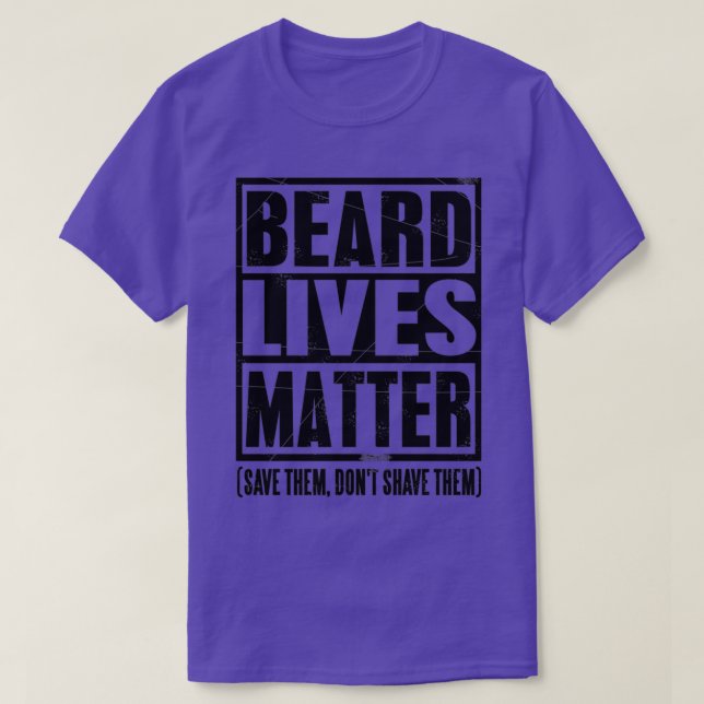 Beard bearded full beard beard beard gift 16 T-Shirt (Design Front)