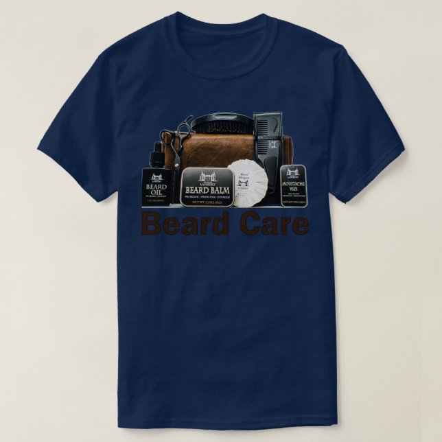 Beard Care T-Shirt (Design Front)