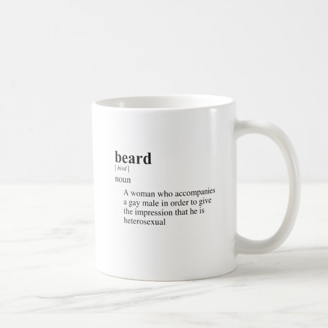 BEARD COFFEE MUG (Right)