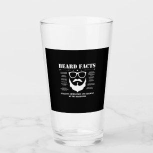 Beard Facts Glass