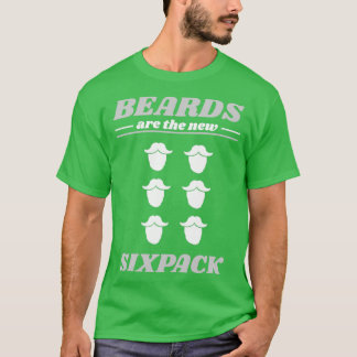 Beard Full Moustache Men Gift 17 T-Shirt