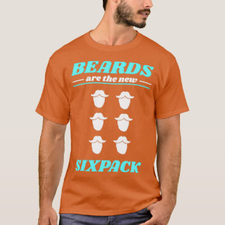 Beard Full Moustache Men Gift 4 T-Shirt