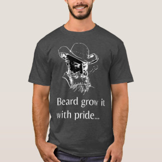 Beard grow it with pride Classic TShirt