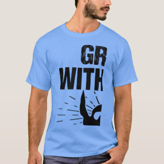 Beard grow with care wear with pride T-Shirt