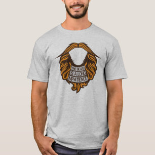 beard_impatience_humor_long_mousta quote T-Shirt