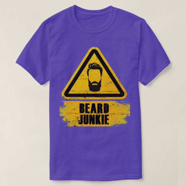 Beard Junkie T-Shirt (Design Front)