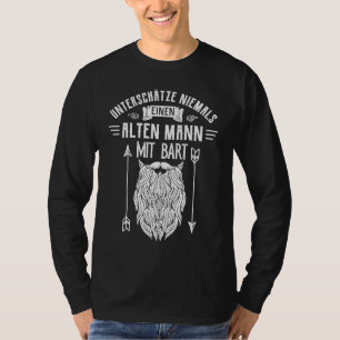 Beard motif for beard wearers with full beard Alte T-Shirt