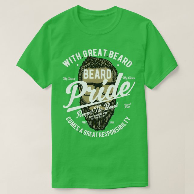 Beard Pride 2 Classic TShirt (Design Front)