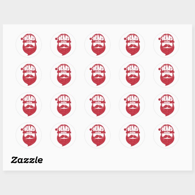 Beard Season Stickers (Sheet)