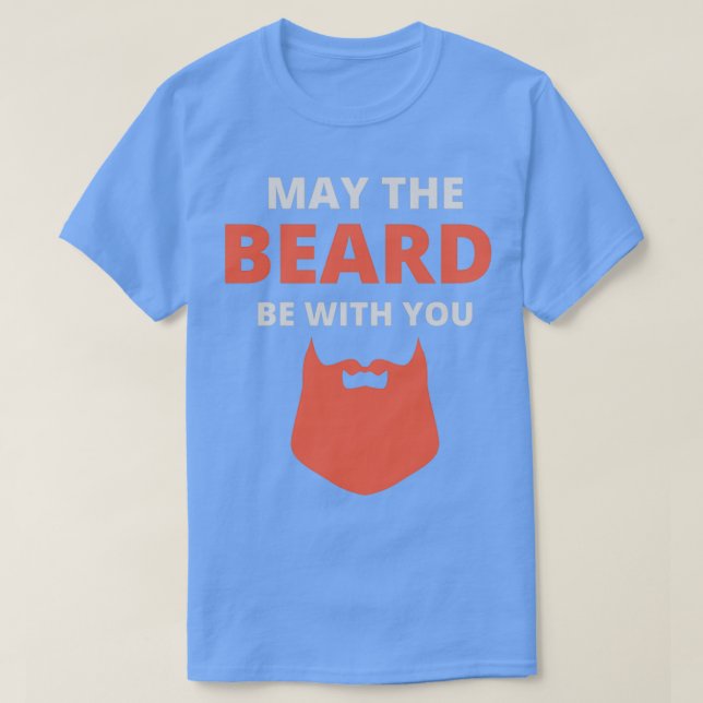 Beard Slim Fit T-Shirt (Design Front)