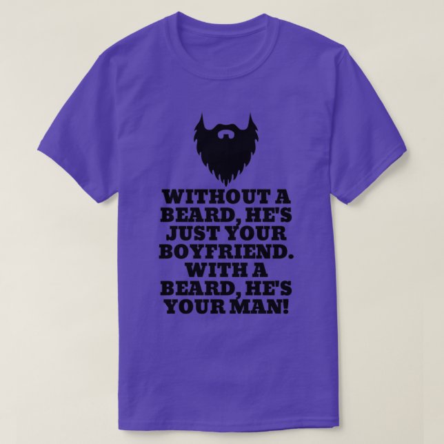 Beard Slogans T-Shirt (Design Front)