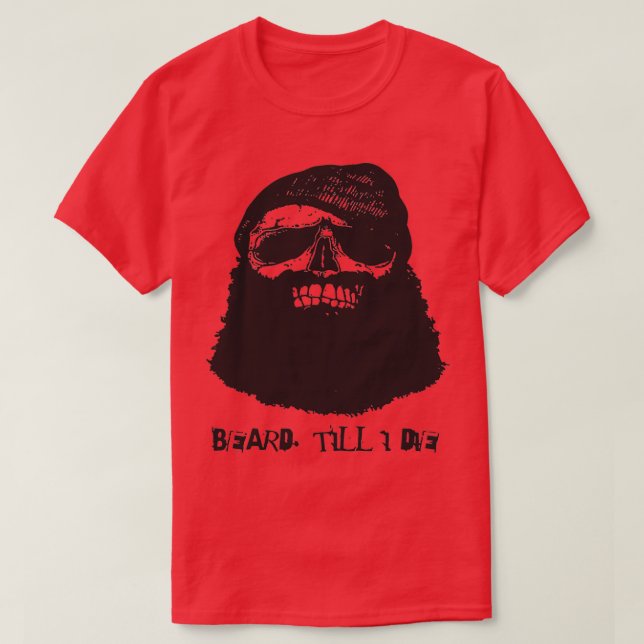 Beard Till I Dies Mens Beards Length Men Mens Clas T-Shirt (Design Front)
