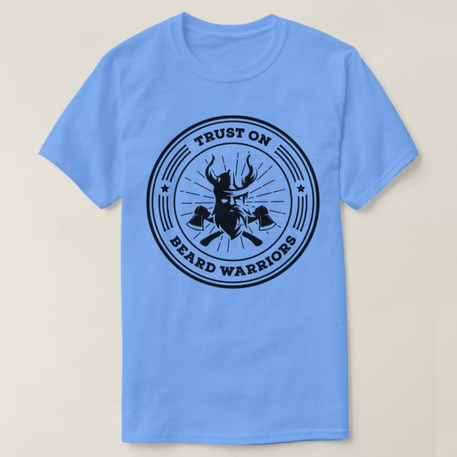 Beard Warriors 1 T-Shirt (Design Front)