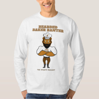Bearded Baker Banter podcast logo Long Sleeve T-Shirt