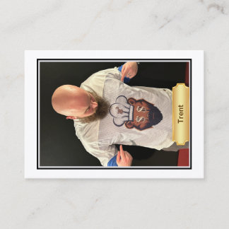 Bearded Baker Banter Trading Cards: Trent Jersey Calling Card