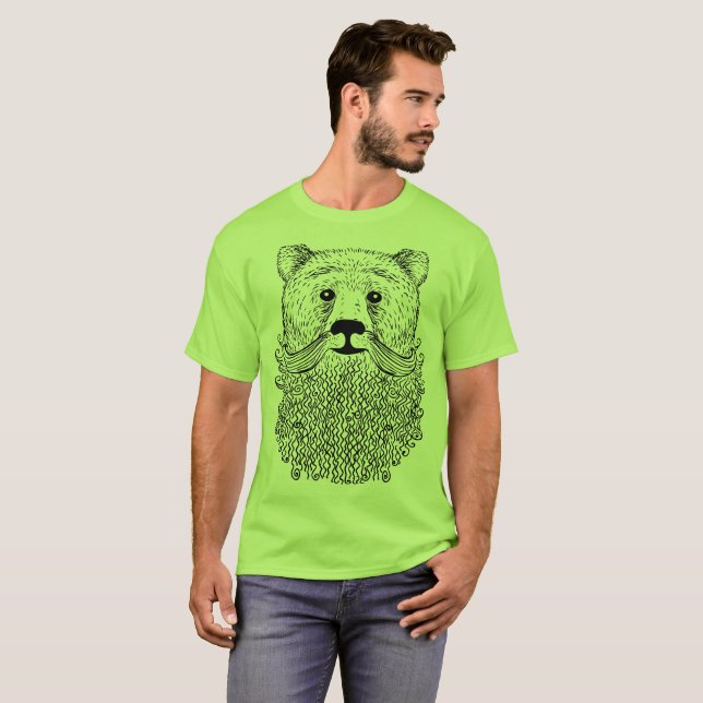 Bearded Bear Product T-Shirt (Front Full)