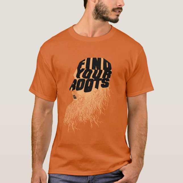 Bearded beard men quote Bearded beard men quote in T-Shirt (Front)