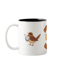 Bearded Birding Logo and Bearded Birds
