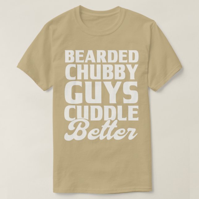 Bearded Chub T-Shirt (Design Front)