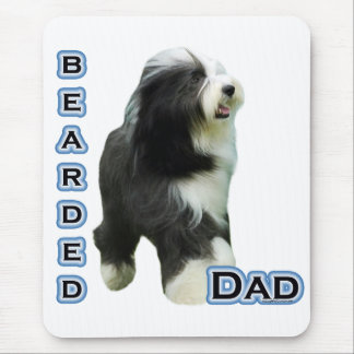 Bearded Collie Dad 4 Mouse Pad