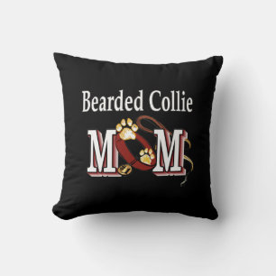 Bearded Collie Dog MOM Cushion