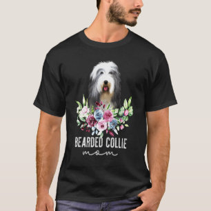 Bearded Collie Dog Mum T-Shirt