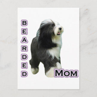 Bearded Collie Mum 4 Postcard