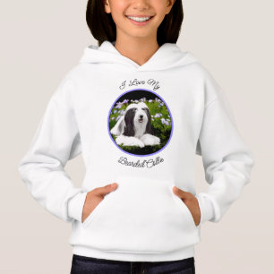 Bearded Collie Painting - Cute Original Dog Art