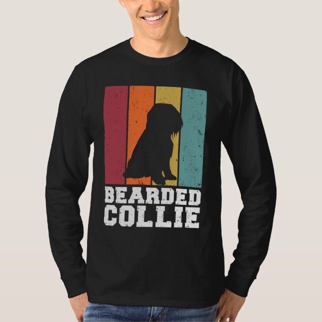 Bearded Collie Vintage  1 T-Shirt (Front)