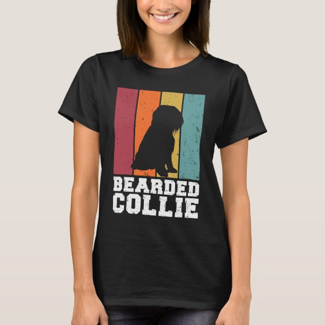 Bearded Collie Vintage  1 T-Shirt (Front)