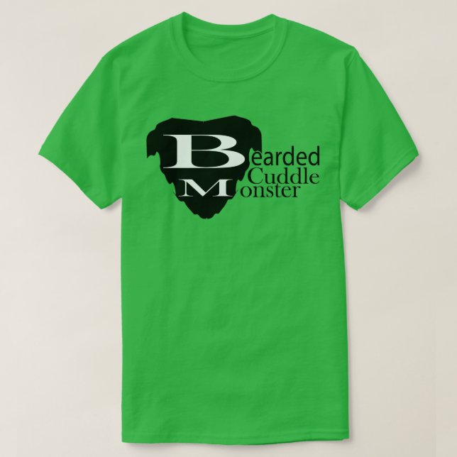 Bearded Cuddle Monster Classic TShirt (Design Front)
