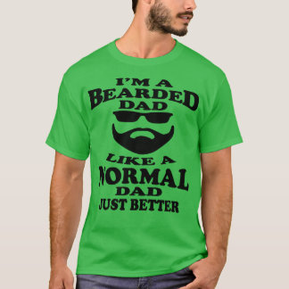Bearded Dad Is Awesome T-Shirt