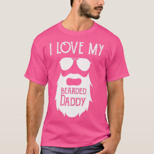 Bearded dad t for bearded men on mens day 1 T-Shirt